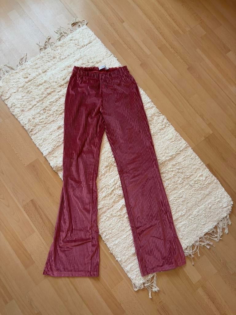 Flared broek, Ophalen of Verzenden, Roze, Maat 34 (XS) of kleiner, Lang