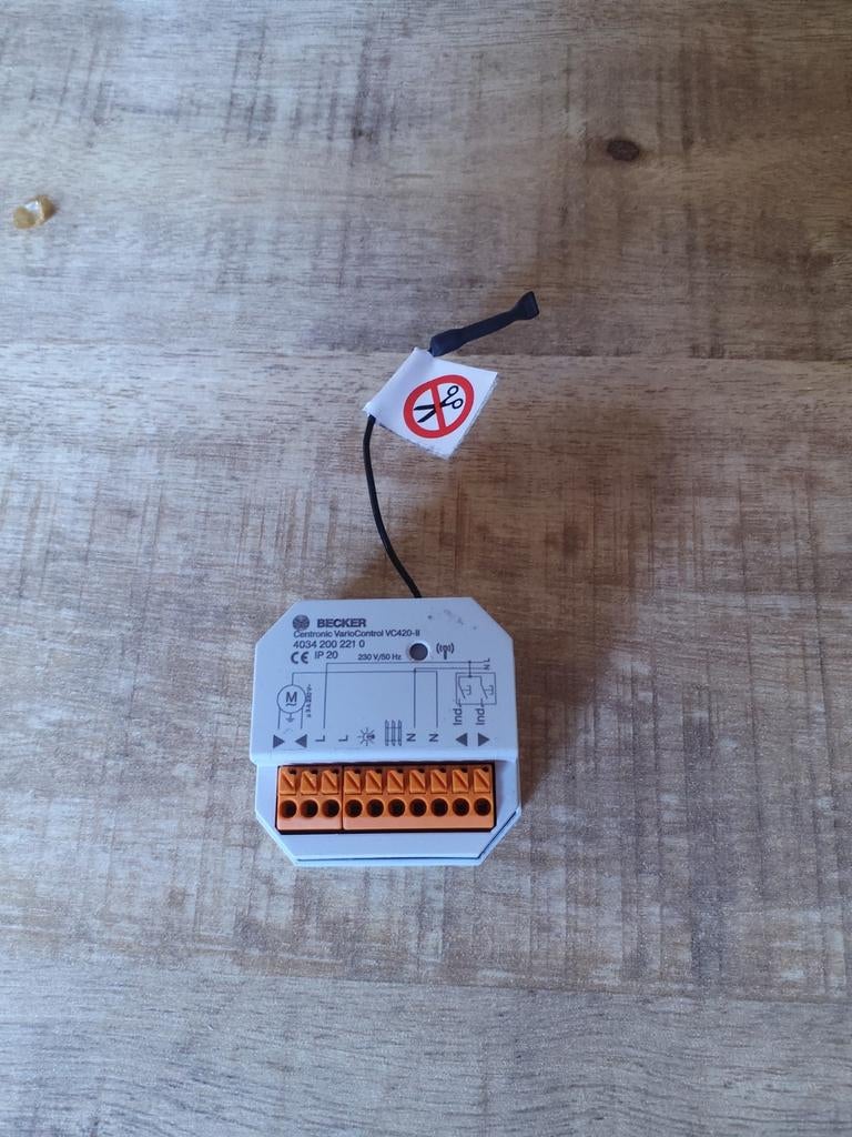 Draadloze Inbouw Ontvanger Becker VC420-8, Ophalen of Verzenden, Zo goed als nieuw