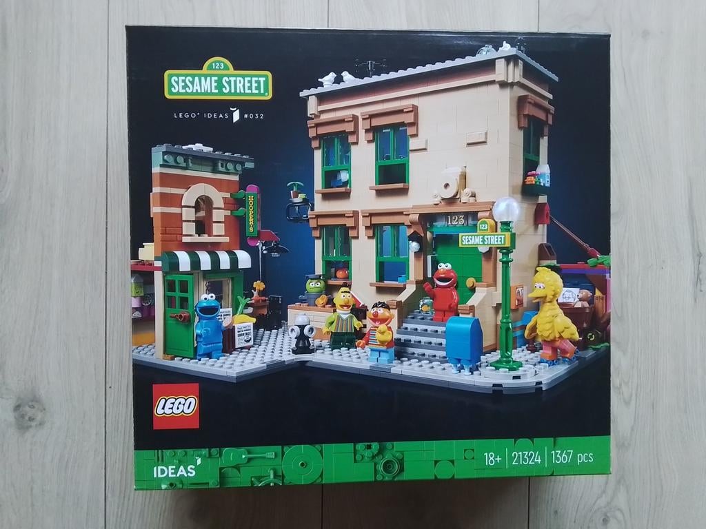 Lego 21234 Ideas Sesame Street NIEUW, Ophalen of Verzenden, Nieuw, Complete set, Lego