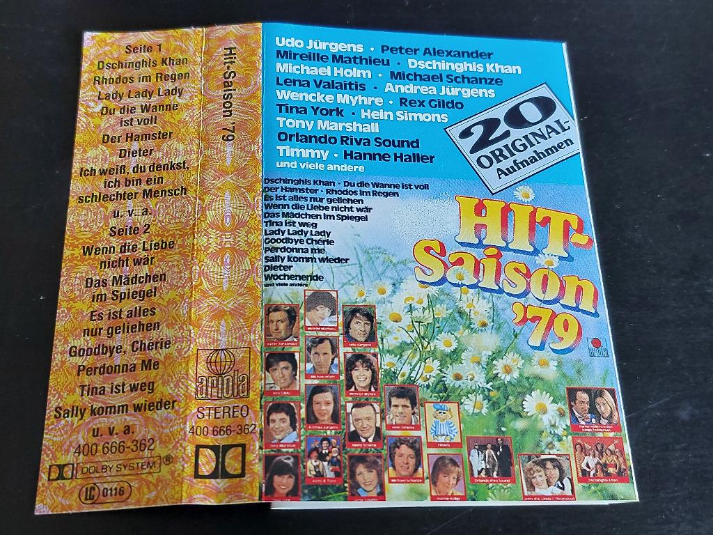 HIT-SAISON '79 (MC), Ophalen of Verzenden, Zo goed als nieuw, Origineel, 1 bandje