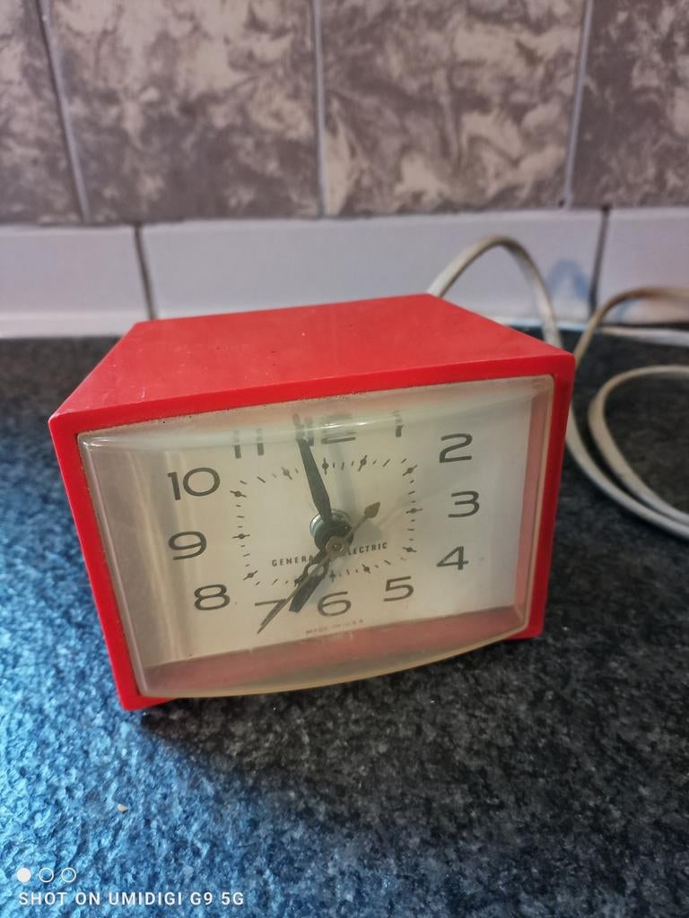 Vintage wekker General Electric, Ophalen of Verzenden, Huis en Inrichting