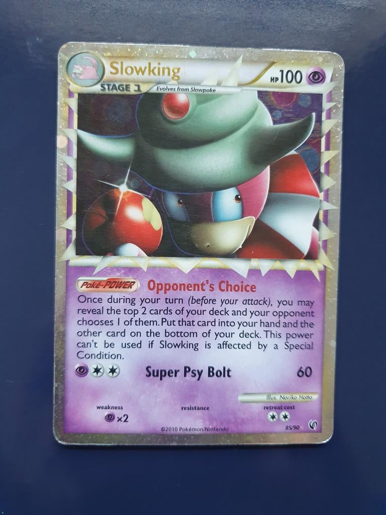 Slowking 85/90 holo pokemon kaart, Ophalen of Verzenden, Zo goed als nieuw