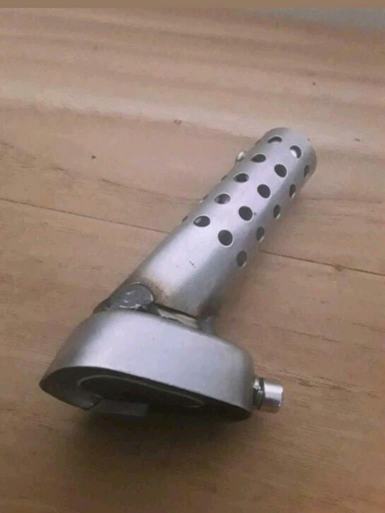 Universele rvs / roestvrij stalen ovale db-killer, Ophalen of Verzenden, Nieuw