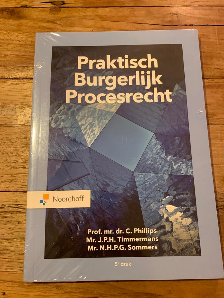 Praktisch Burgerlijk Procesrecht - 5e druk, Boeken, Ophalen of Verzenden, Alpha, Zo goed als nieuw, HBO
