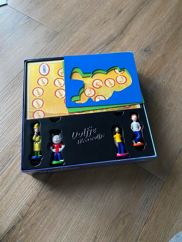 Dolfje Weerwolfje Bordspel, Hobby en Vrije tijd, Gezelschapsspellen | Bordspellen, Een of twee spelers, Ophalen of Verzenden, Zo goed als nieuw