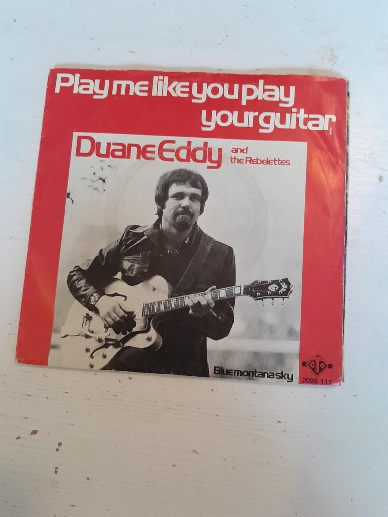 Duane eddy 7inch play me like you play your guitar, Cd's en Dvd's, Vinyl Singles, Ophalen of Verzenden, Zo goed als nieuw, Pop