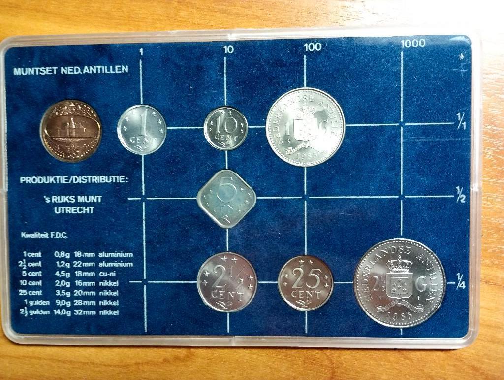 Muntset Antillen 1985 FDC, Verzenden