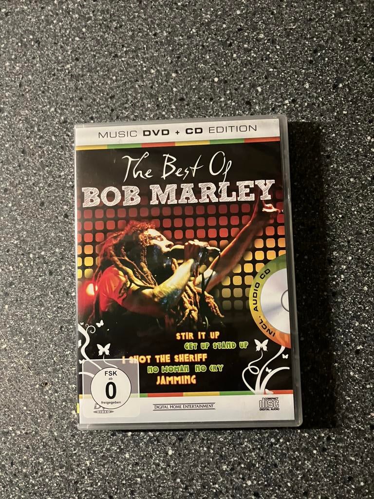 The best of Bob Marley - Dvd+CD, Alle leeftijden, Ophalen of Verzenden, Zo goed als nieuw, Muziek en Concerten