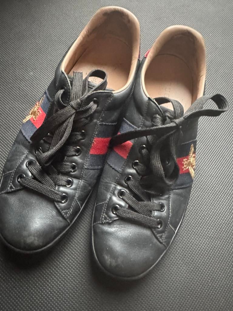 Gucci Ace sneakers, Kleding | Heren, Schoenen, Zwart, Ophalen of Verzenden, Sneakers of Gympen, Gedragen