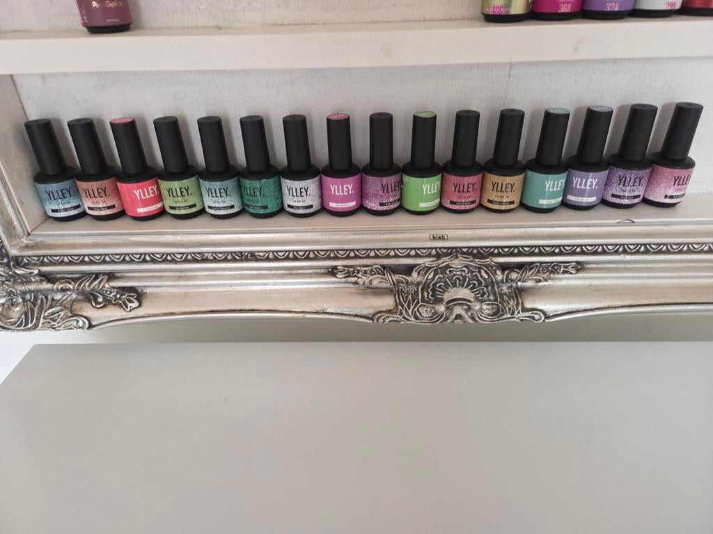 Ylley gellak, Ophalen of Verzenden, Zo goed als nieuw, Overige kleuren, Handen en Nagels