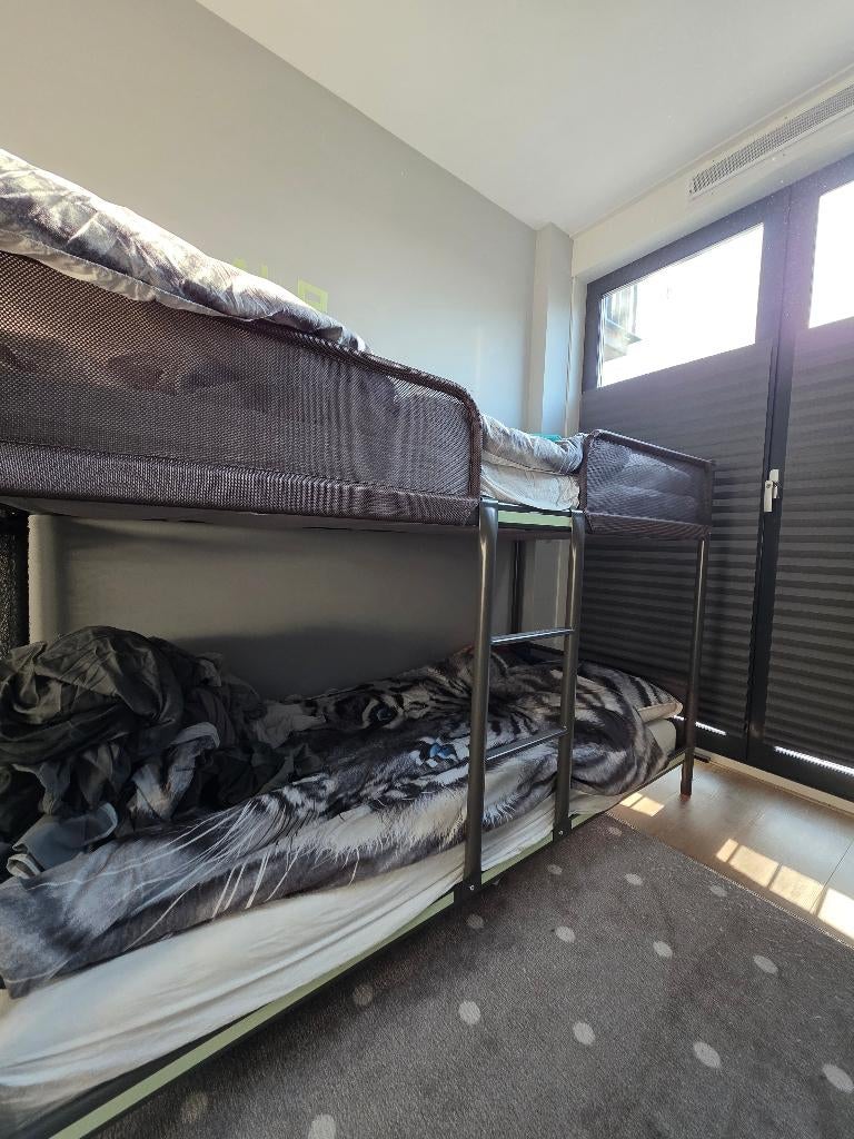 Stapelbed Ikea, Ophalen, 90 cm, 160 tot 180 cm, Tweepersoons