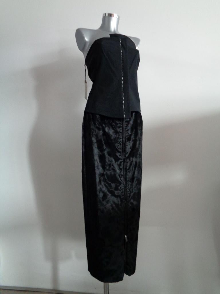 Zucchero zwarte maxi rok - vacht maat 36/38 Nieuw, Kleding | Dames, Maat 38/40 (M), Zucchero, Zwart, Nieuw