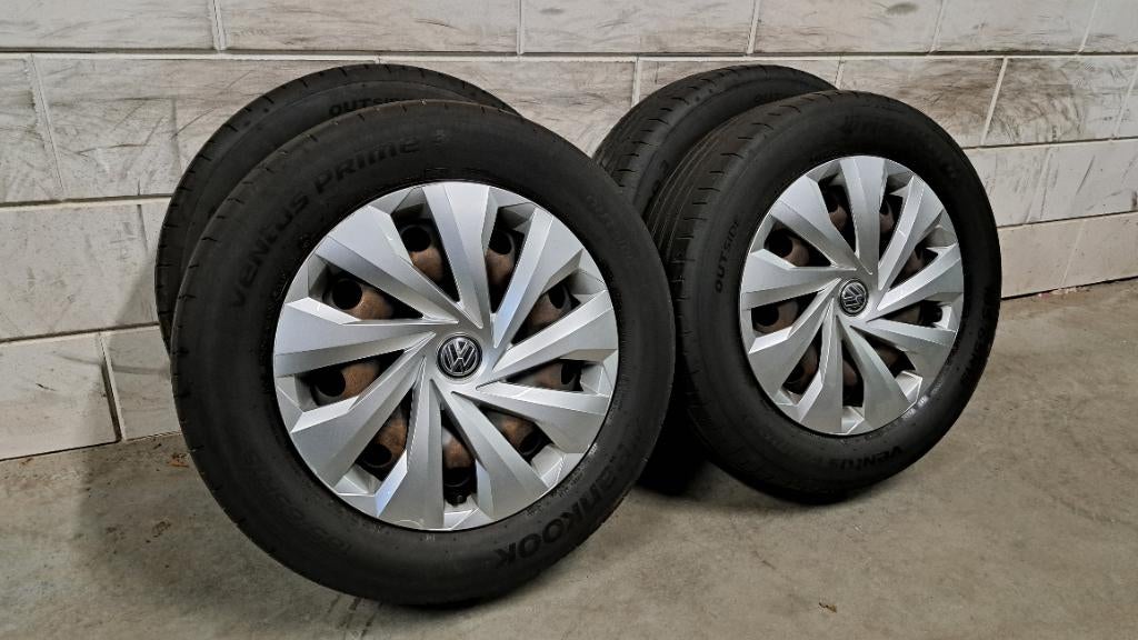 Zomerbanden VW Polo Fabia Audi A1 Seat Ibiza 185/65/15, Auto-onderdelen, Banden en Velgen, Gebruikt, 15 inch, Banden en Velgen