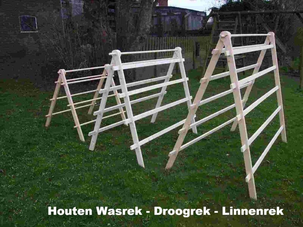 Grenen houten Wasrek - Droogrek- Linnenrek [ Rak, Tuin en Terras, Droogmolens en Wasrekken, Ophalen of Verzenden, Nieuw, Overige typen