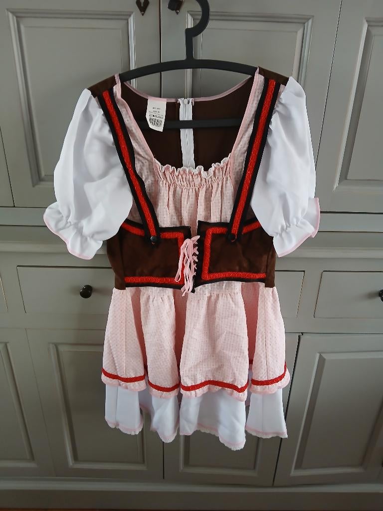 Tiroler jurkje voor carnaval maat 36, Carnaval, Ophalen of Verzenden, Zo goed als nieuw, Kleding