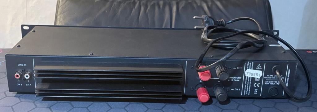 Mc Crypt MP-2000 PA amplifier, Overige merken, Gebruikt, Ophalen of Verzenden, 120 watt of meer