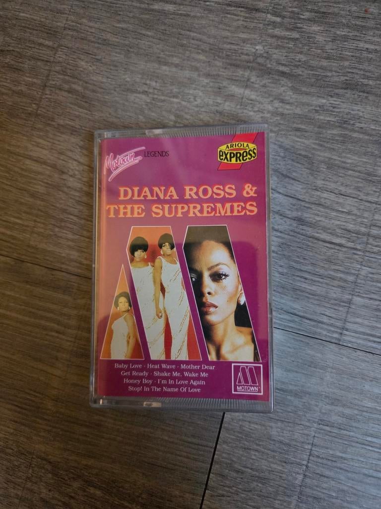 Diana Ross & The Supremes Cassette - Motown Legends, Cd's en Dvd's, Cassettebandjes, 1 bandje, Ophalen of Verzenden, Zo goed als nieuw