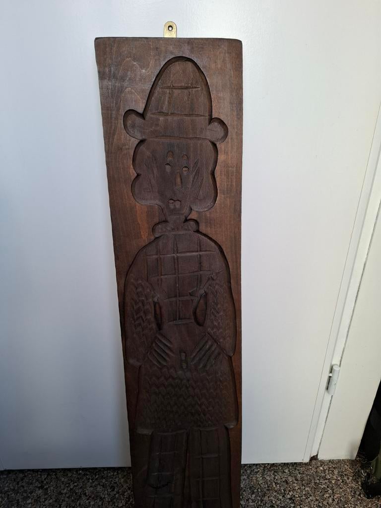 Grote Vintage Speculaasmal - 90cm, Antiek en Kunst, Ophalen of Verzenden