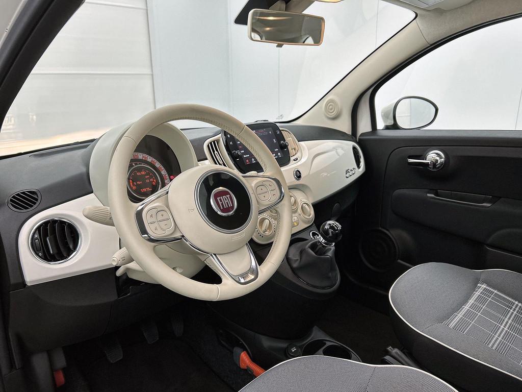 Fiat 500 1.0 Hybrid Lounge | Apple Carplay/Android Auto | Pa, Auto's, Voorwielaandrijving, 12 maanden, Stof, Euro 6