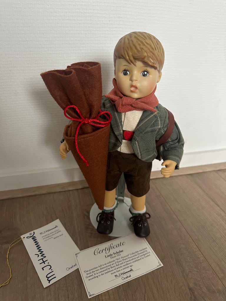 Schooljongen Hummel pop Goebel, Verzamelen, Ophalen, Zo goed als nieuw, Pop