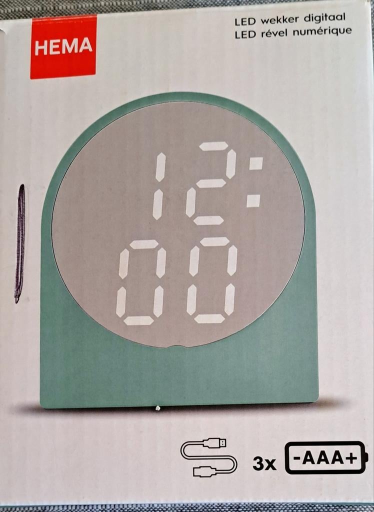 Digitale wekker, Ophalen, Nieuw