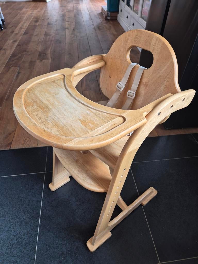 Tiamo houten kinderstoel, Ophalen
