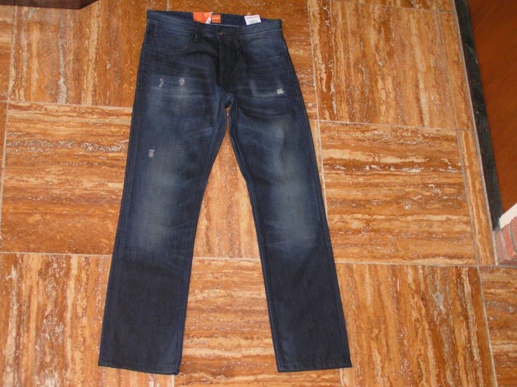 HUGO BOSS (ORANGE) spijkerbroek,Mt 31,L32 NIEUW met Kaartjes, Kleding | Heren, Spijkerbroeken en Jeans, Hugo boss, Nieuw, Blauw