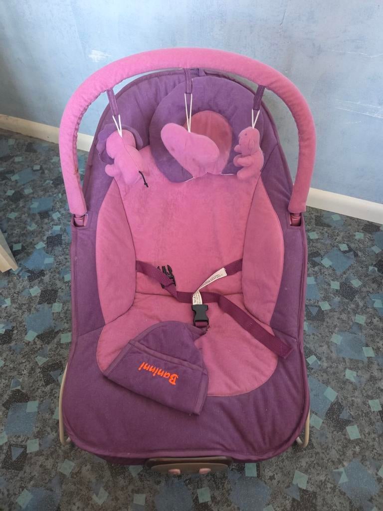 Bambinni Wipstoel Roze/Paars met Gordel, Ophalen of Verzenden