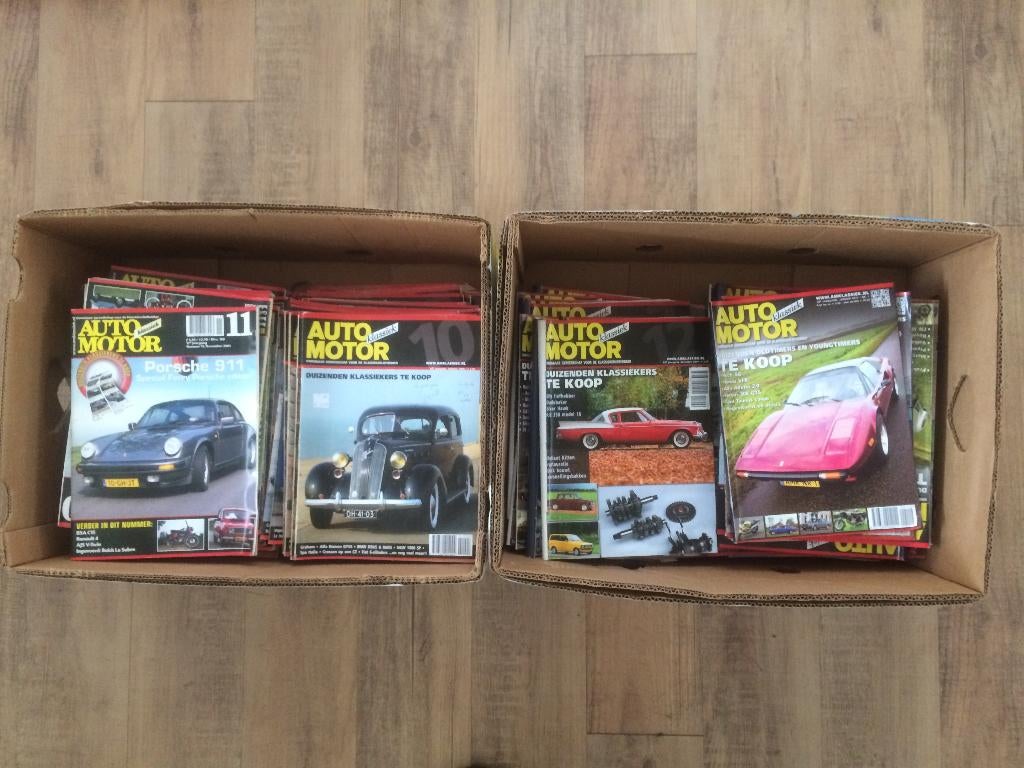 RUILEN: 115x Auto Motor Klassiek autobladen 1997-2012, Boeken, Tijdschriften en Kranten, Ophalen, Zo goed als nieuw, Damesbladen