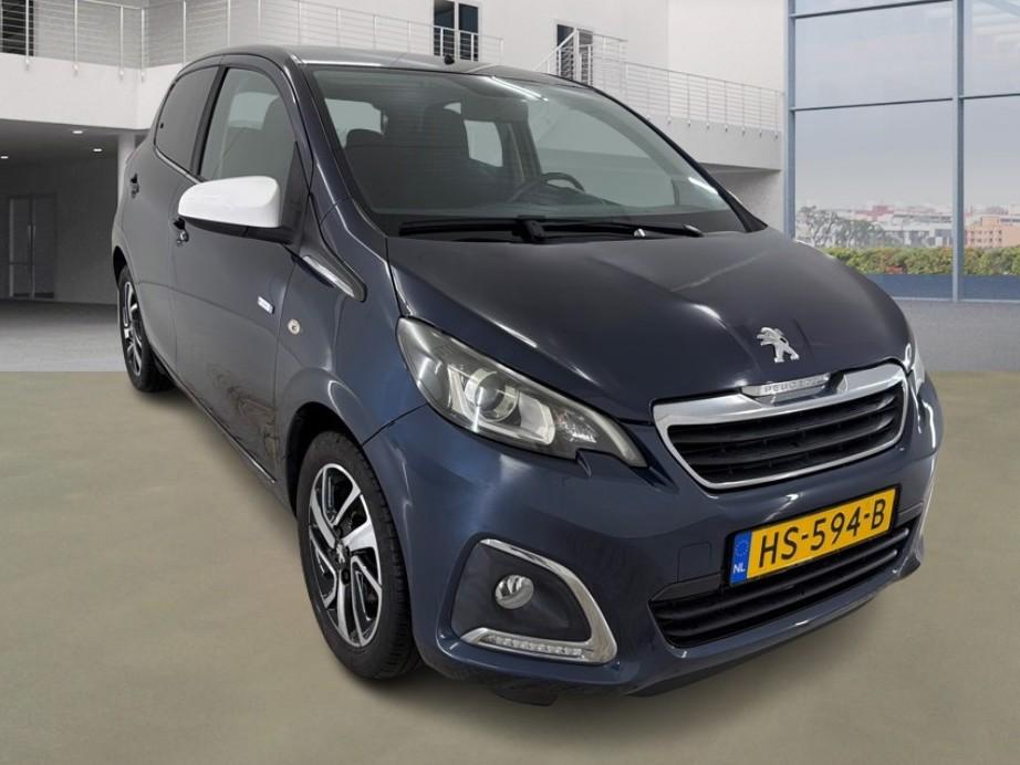 Peugeot 108 1.0 e-VTi Envy 71.895 km +NAP NL-auto, Auto's, Peugeot, Stof, Gebruikt, Euro 6, Origineel Nederlands