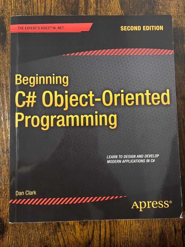 Beginning C# Object-Oriented Programming - Dan Clark, Ophalen of Verzenden, Zo goed als nieuw