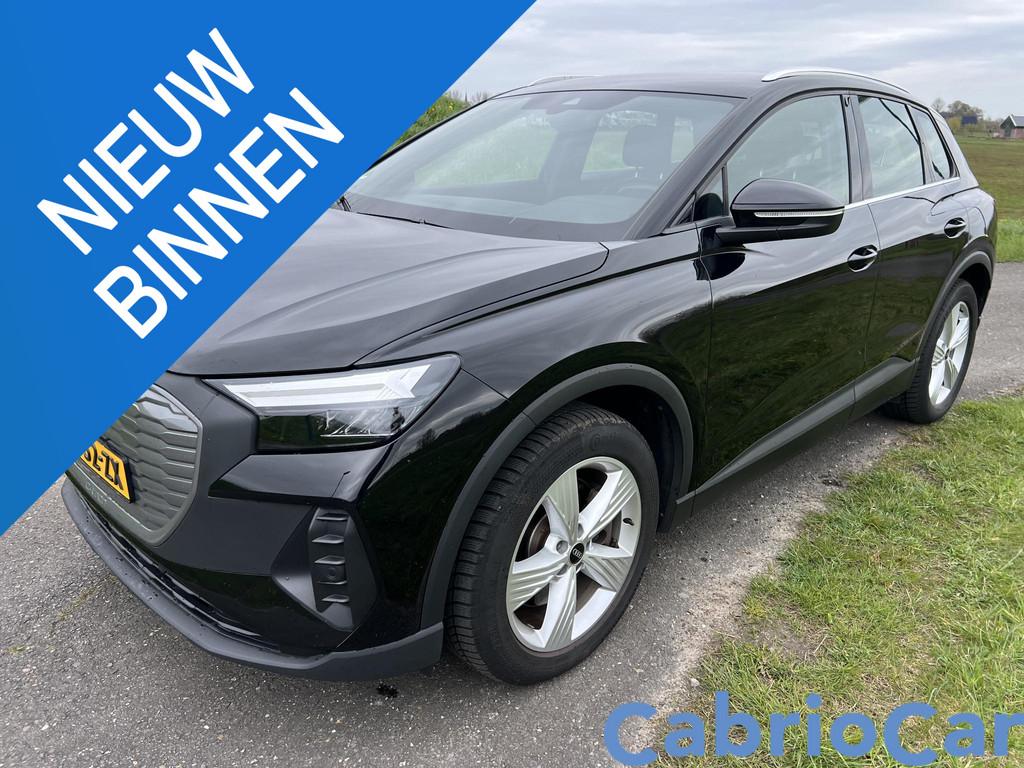 Audi Q4 e-tron 40 Edition 77 kWh SOH94% GARANTIE, Auto's, Automaat, Gebruikt, Zwart, LED verlichting