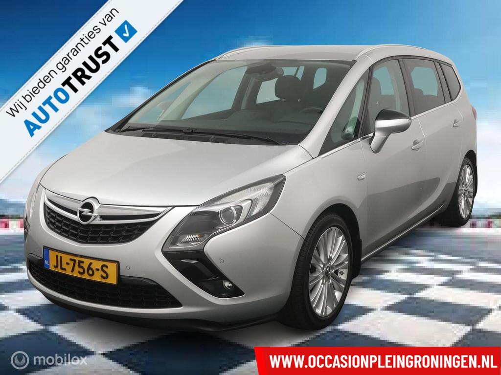 Opel Zafira Tourer 1.4 Blitz, Auto's, Opel, Gebruikt, Euro 6, 4 cilinders, Bedrijf