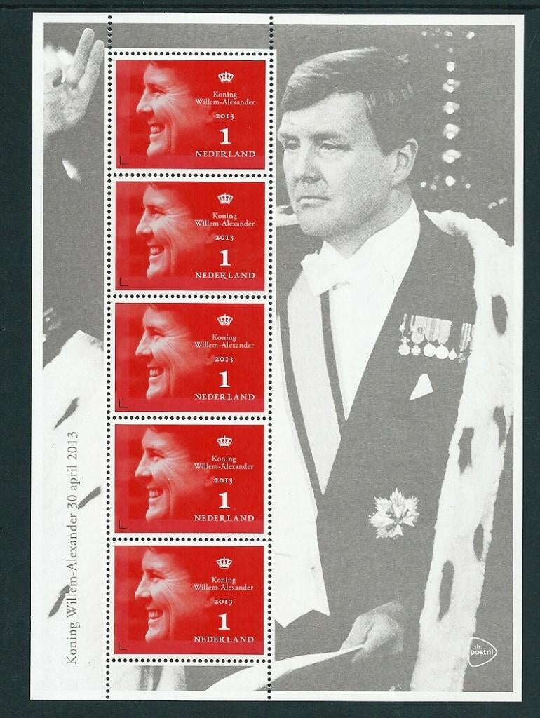 Vel Kroning Willem Alexander, no V3066, postfris, Postzegels en Munten, Ophalen of Verzenden, Postfris