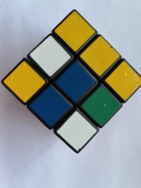 Rubiks cube, Ophalen of Verzenden, Minder dan 500 stukjes, Gebruikt, Rubik's of 3D-puzzel