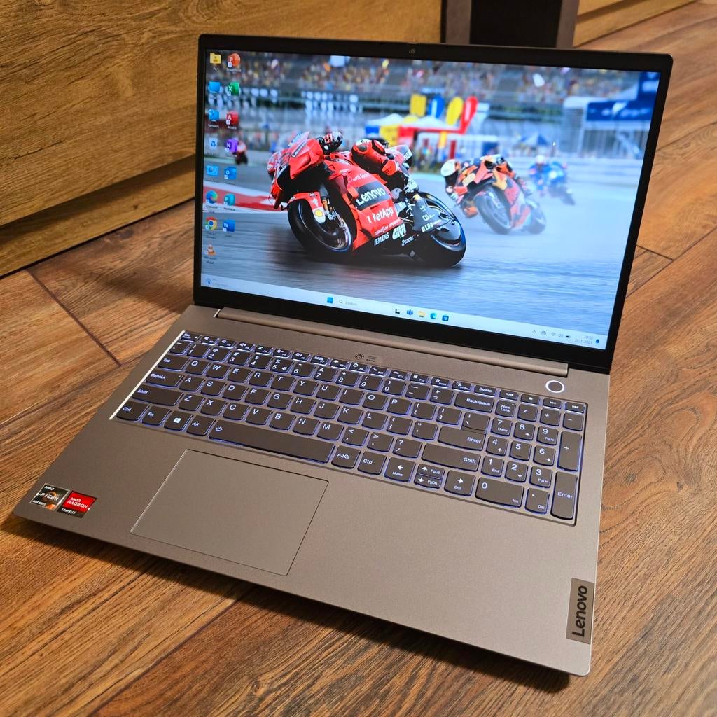 Lenovo Laptop AMD Ryzen 7 5700U/ 40GB Ram / 512GB SSD ZGAN, Computers en Software, Windows Laptops, Lenovo ThinkBook, Met videokaart
