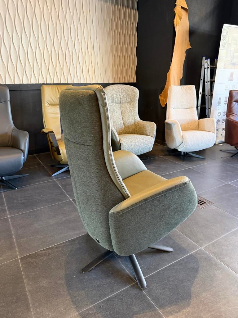 De toekomst Twice 226 pro relaxfauteuil met opties, Verzenden, Minder dan 75 cm, Nieuw, Leer