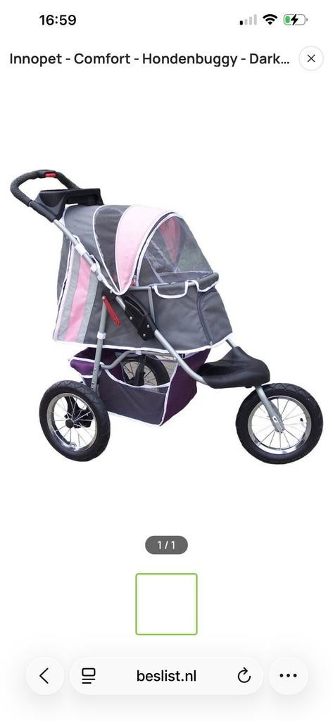 Hondenbuggy innopet, Ophalen of Verzenden, Gebruikt