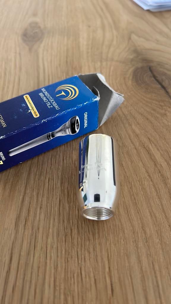 Bruno Tilz booster tbv trompet mondstuk splinternieuw, Muziek en Instrumenten, Blaasinstrumenten | Trompetten, Ophalen of Verzenden