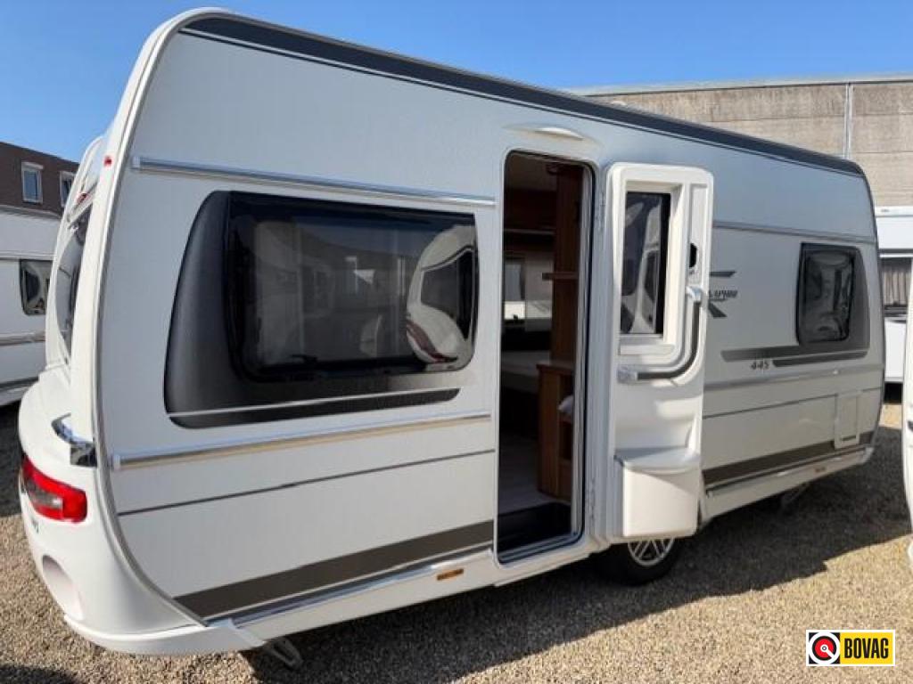 Fendt Saphir 445 TFB 2017 Mover, fietsenrek, Caravans en Kamperen, Caravans, Schokbreker, Rondzit, Bedrijf, Overige typen