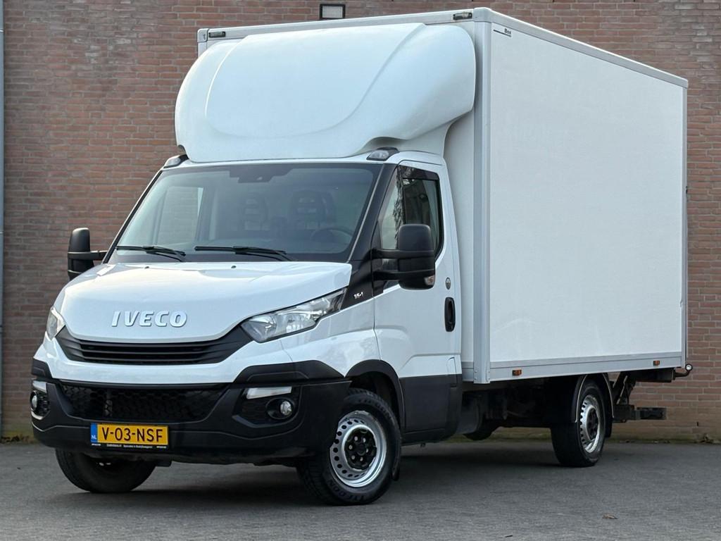 Iveco Daily 35S14 140PK Bakwagen 20m³ / Laadklep / Trekhaak, Gebruikt, Wit, 14 km/l, Bedrijf