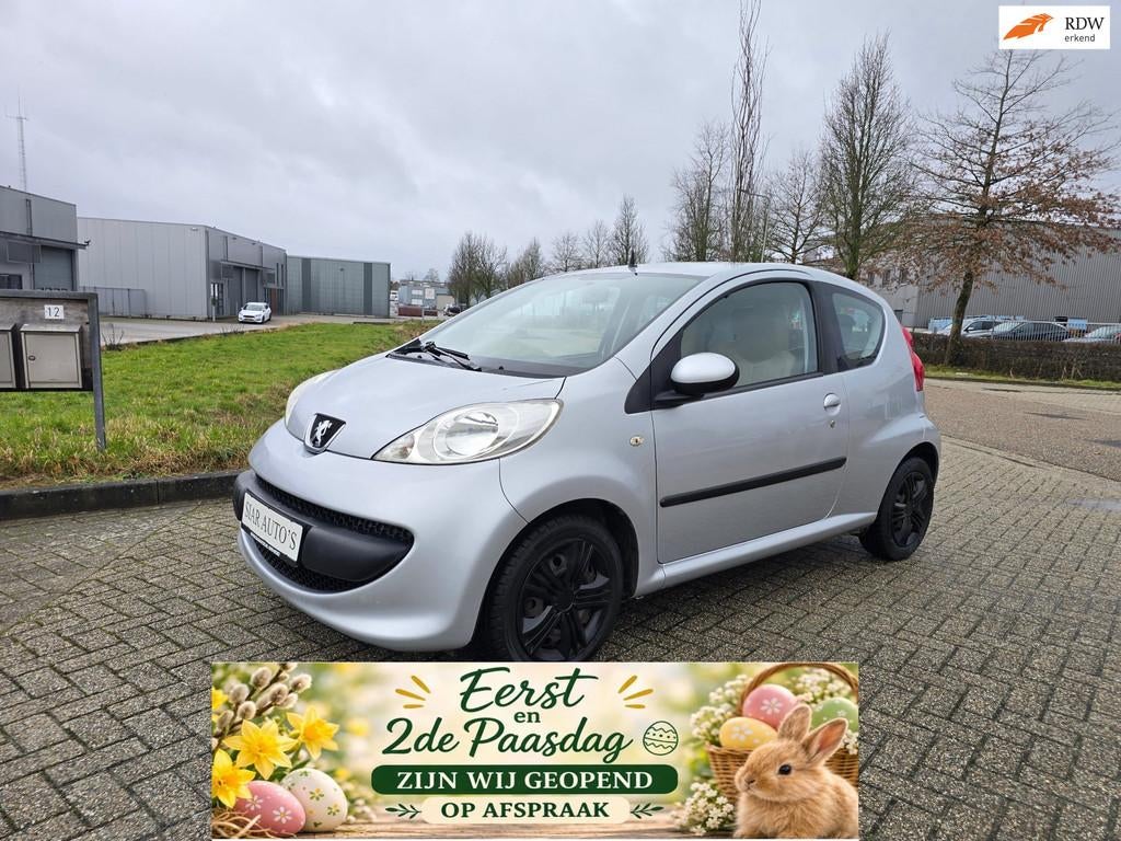 Peugeot 107 1.0-12V XR Airco,Nieuw A.P.K, Voorwielaandrijving, Gebruikt, 765 kg, 4 stoelen