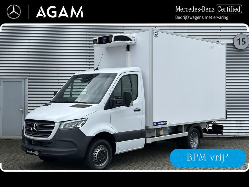 Mercedes-Benz Sprinter 519 CDI Koeling-Vriezen Dag en Nacht, Stof, Gebruikt, Euro 6, 190 pk