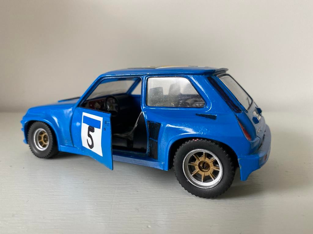 Renault 5 TURBO modelauto - Uit eigen verzameling, Ophalen of Verzenden, Gebruikt, Auto, Overige merken