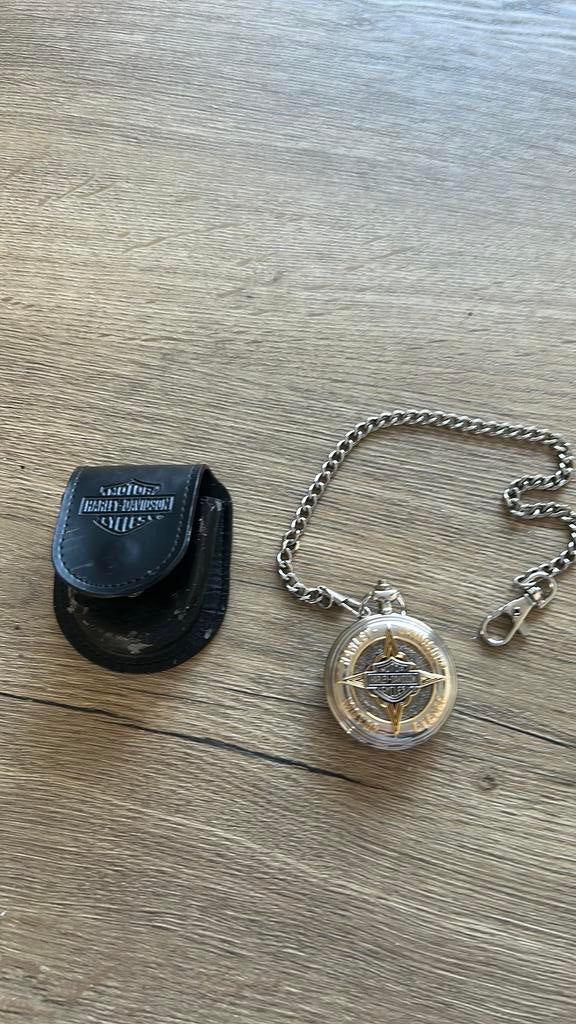 Harley Davidson klokje, Ophalen of Verzenden, Staal, Overige merken, 1960 of later