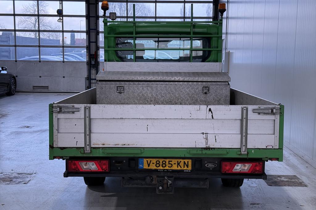 Ford Transit 350 2.0 TDCI L4 Pick-Up Dubbel-Cabine 7-Pers Tr, Auto's, 2430 kg, 4 cilinders, 7 stoelen, Bedrijf
