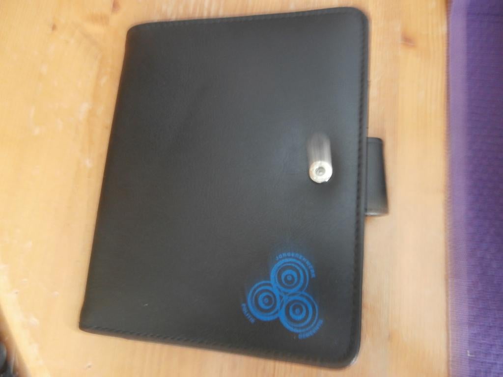 Agenda mapje portefeuille zwart opbergmap organizer 19 x 16, Ophalen of Verzenden, Zo goed als nieuw