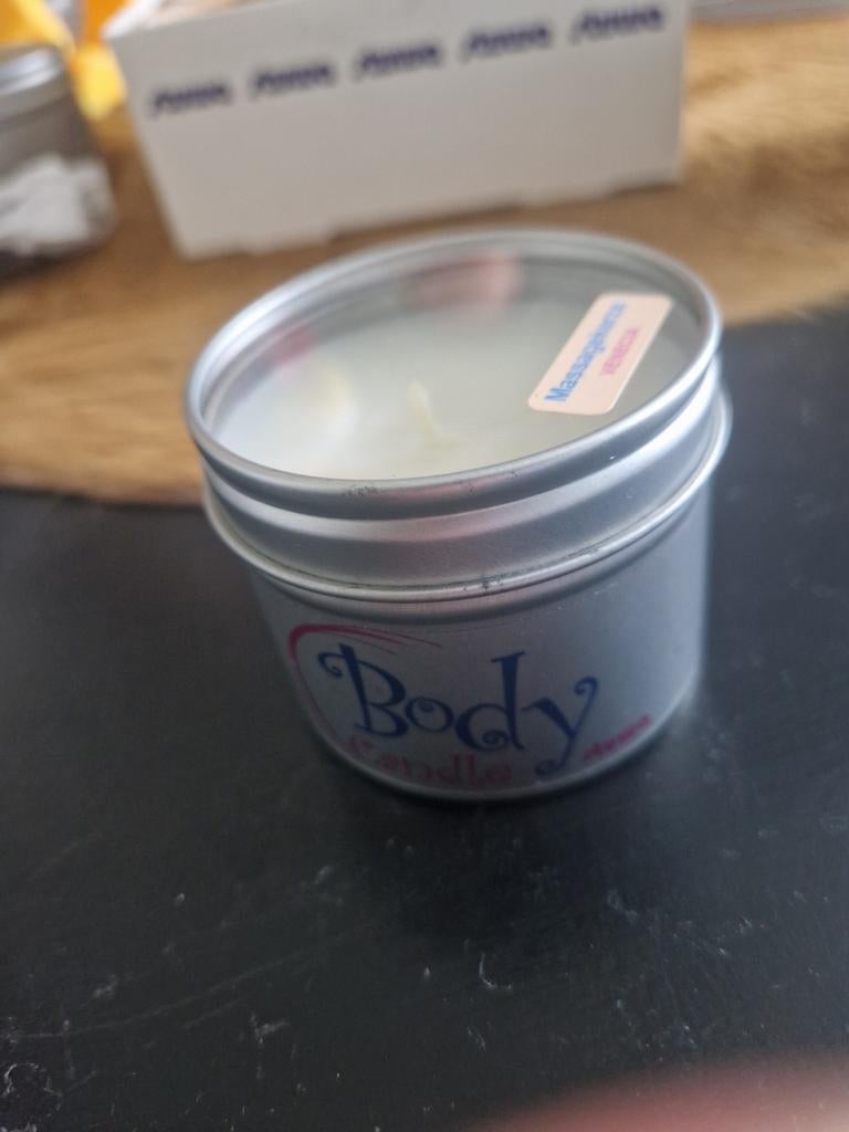 Body Candle Massagekaars Vanille, Ophalen of Verzenden, Nieuw, Bodylotion, Crème of Olie