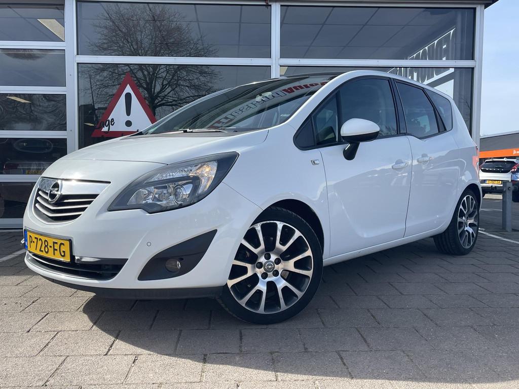Opel Meriva 1.4 Turbo Cosmo /Cruise/Airco/Navi/PDC v+a/Trekh, Voorwielaandrijving, Euro 5, Gebruikt, 680 kg