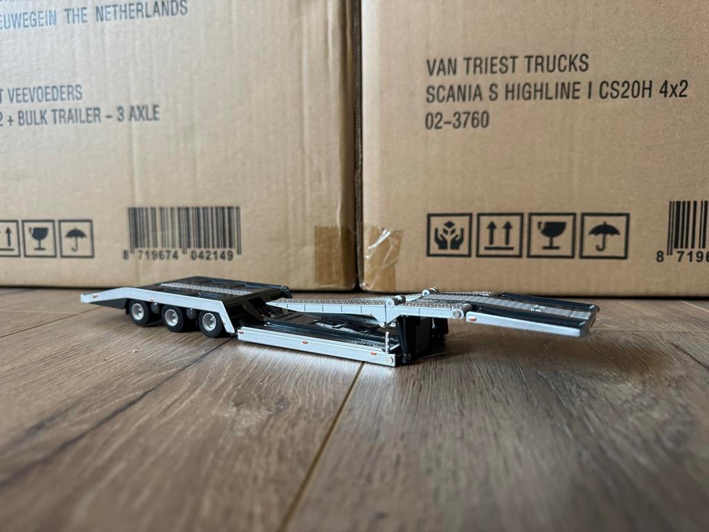 Wsi Scania schaal 1:50 truck Transporter oplegger, Ophalen of Verzenden, Nieuw, Bus of Vrachtwagen, Wsi